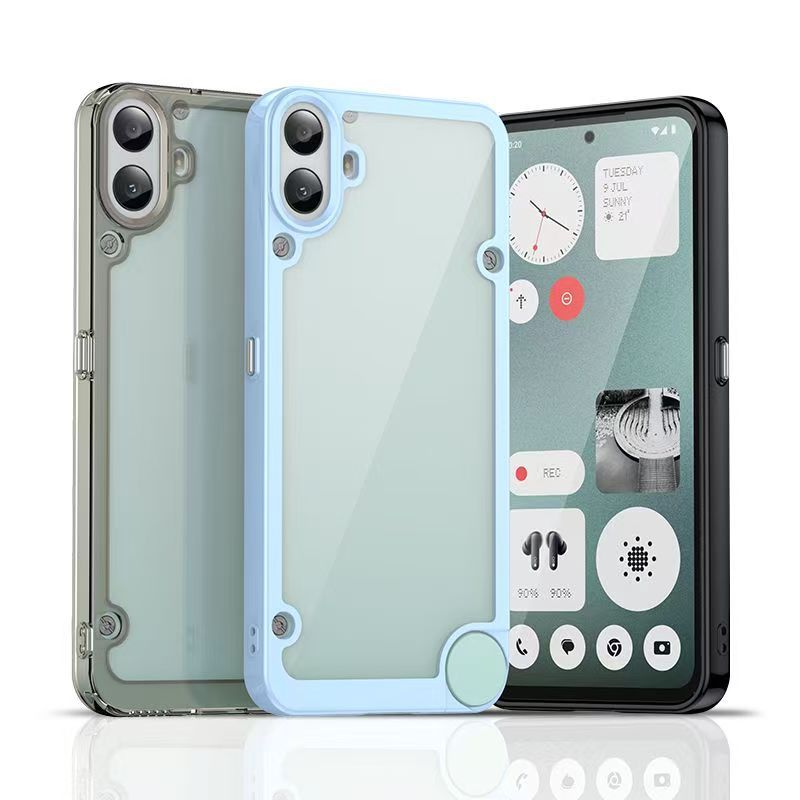 Cover for Nothing CMF Phone 1 Transparent Anti Drop Soft Phone Case