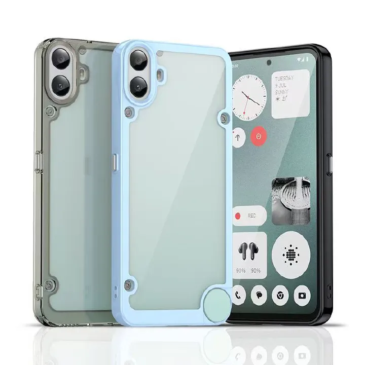 Cover for Nothing CMF Phone 1 Transparent Anti Drop Soft Phone Case