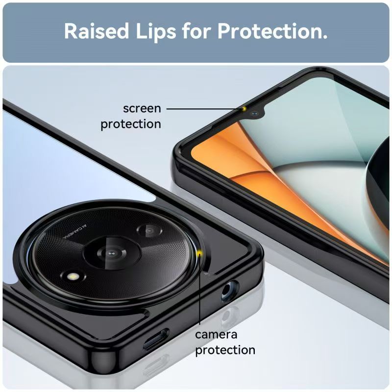 Cover for Xiaomi Redmi A3X/ Xiaomi Redmi A3 Transparent Anti Drop Soft Phone Case