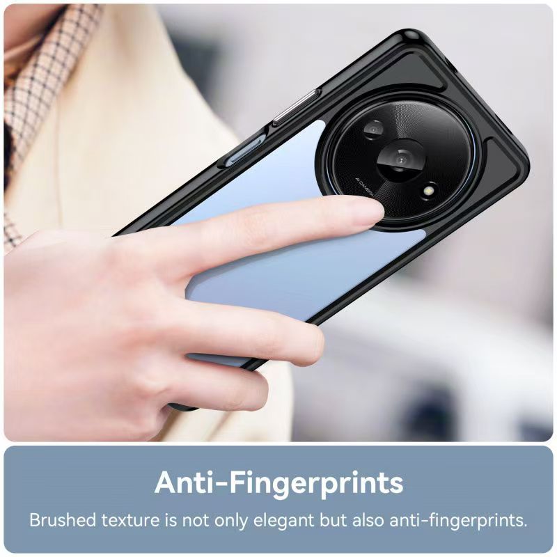 Cover for Xiaomi Redmi A3X/ Xiaomi Redmi A3 Transparent Anti Drop Soft Phone Case