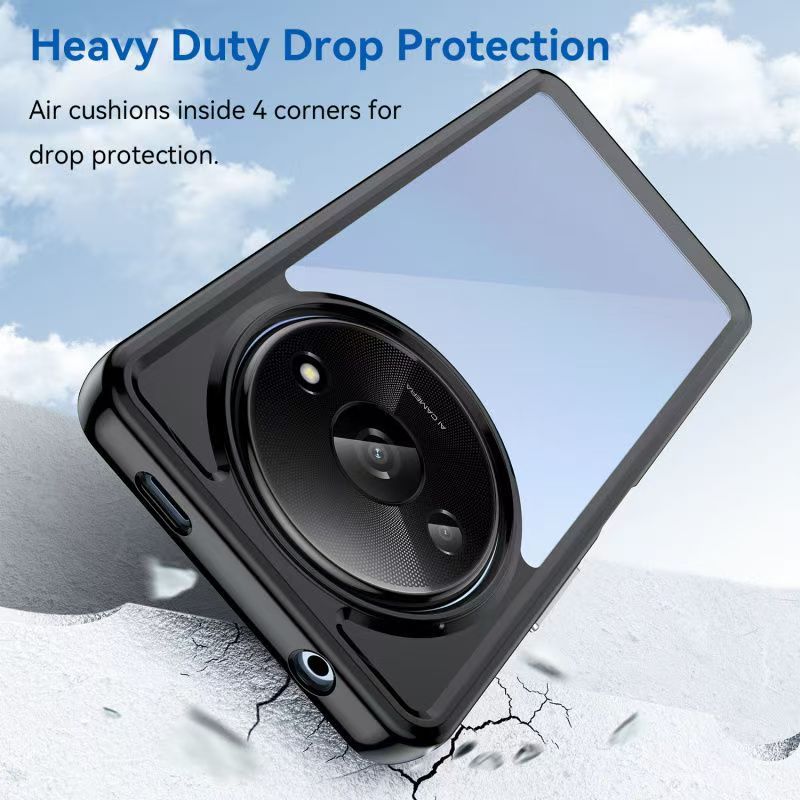 Cover for Xiaomi Redmi A3X/ Xiaomi Redmi A3 Transparent Anti Drop Soft Phone Case