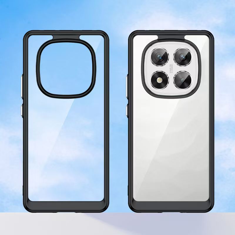 Cover for Xiaomi Redmi Note 14 Pro+ Plus 5G Transparent Anti Drop Soft Phone Case