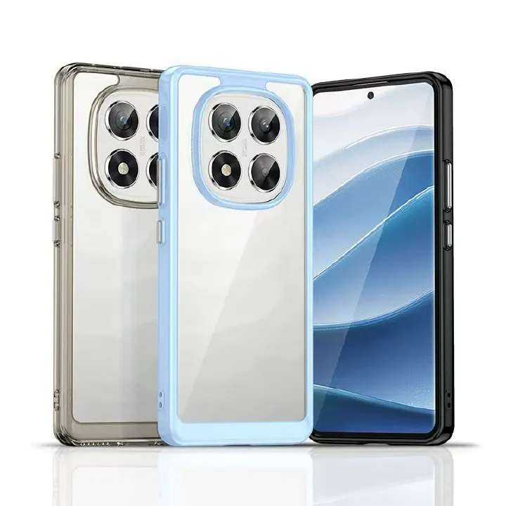 Cover for Xiaomi Redmi Note 14 Pro+ Plus 5G Transparent Anti Drop Soft Phone Case
