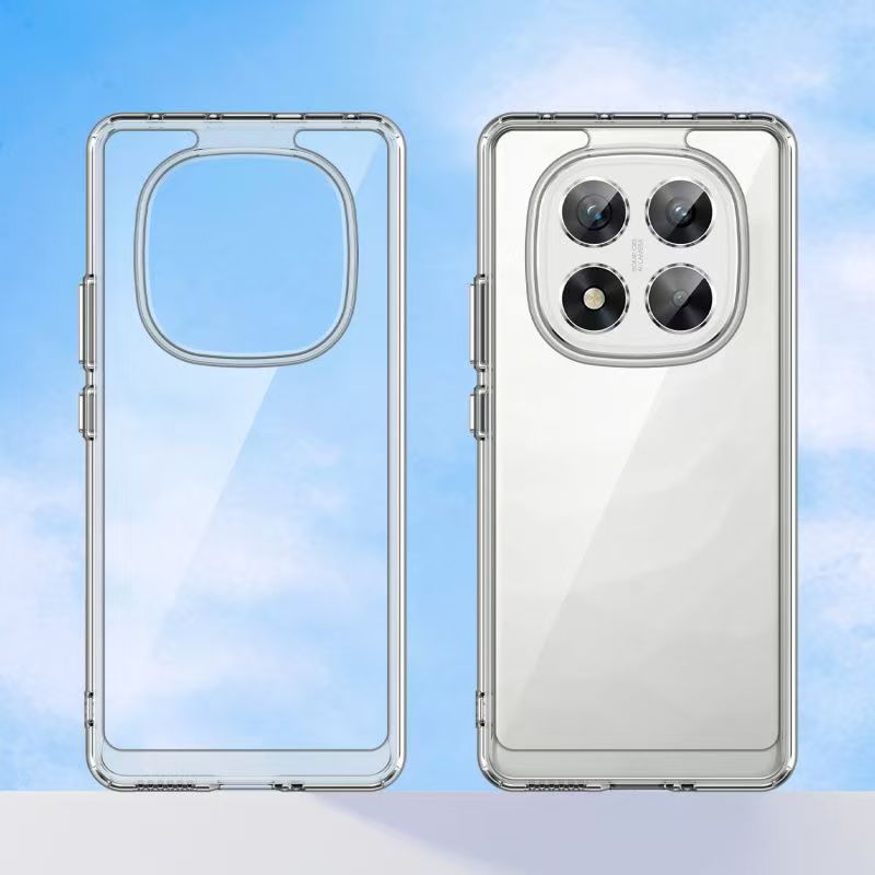 Cover for Xiaomi Redmi Note 14 Pro+ Plus 5G Transparent Anti Drop Soft Phone Case