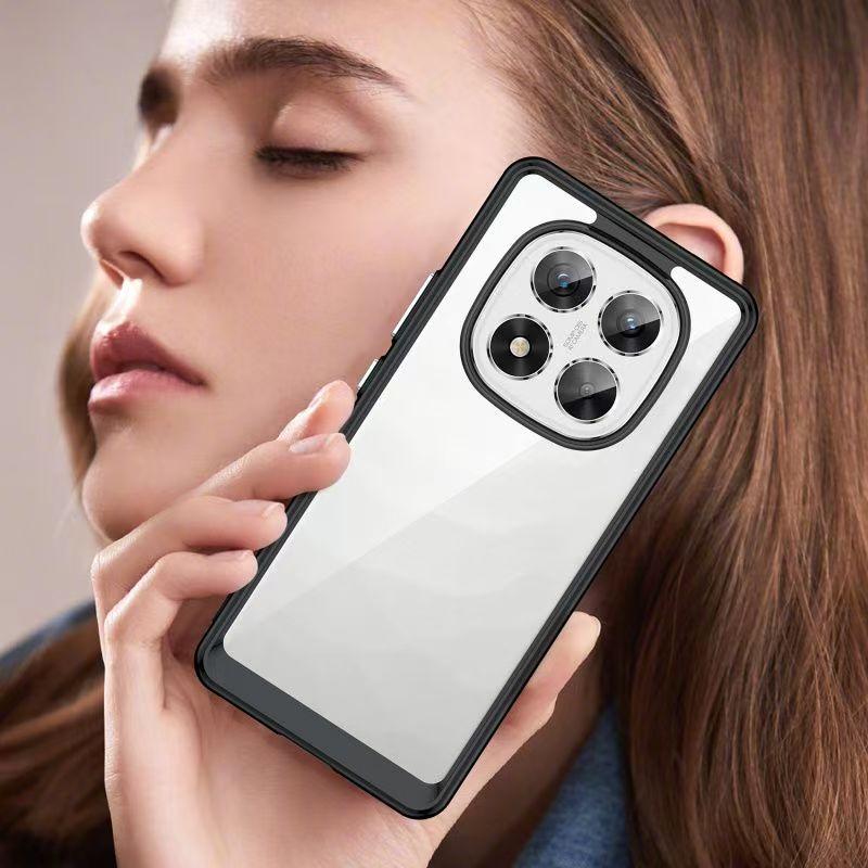 Cover for Xiaomi Redmi Note 14 Pro+ Plus 5G Transparent Anti Drop Soft Phone Case