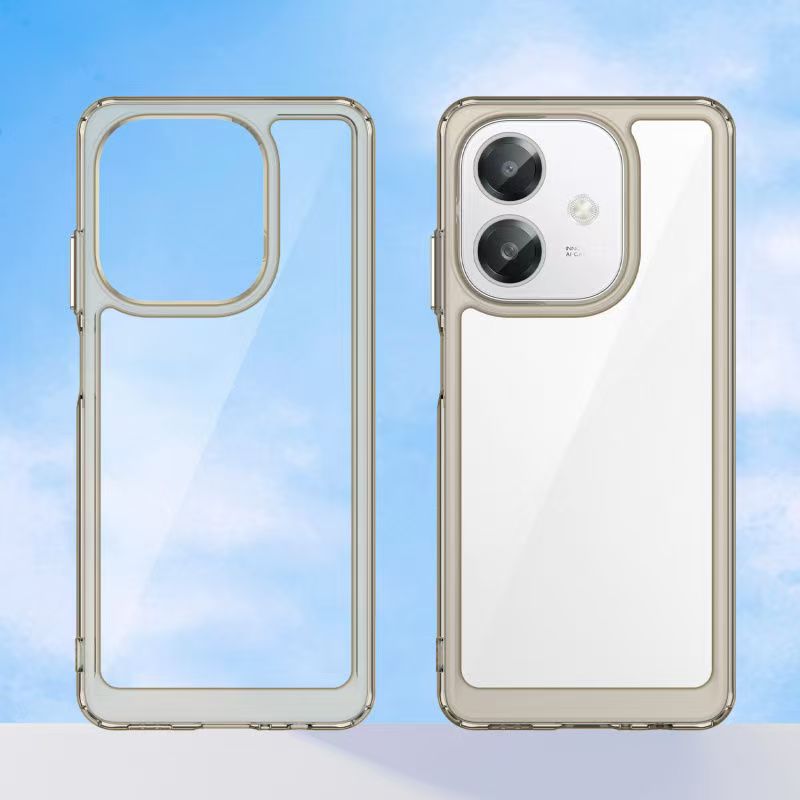 Cover for OPPO A3/A3X/A40 Transparent Anti Drop Soft Phone Case