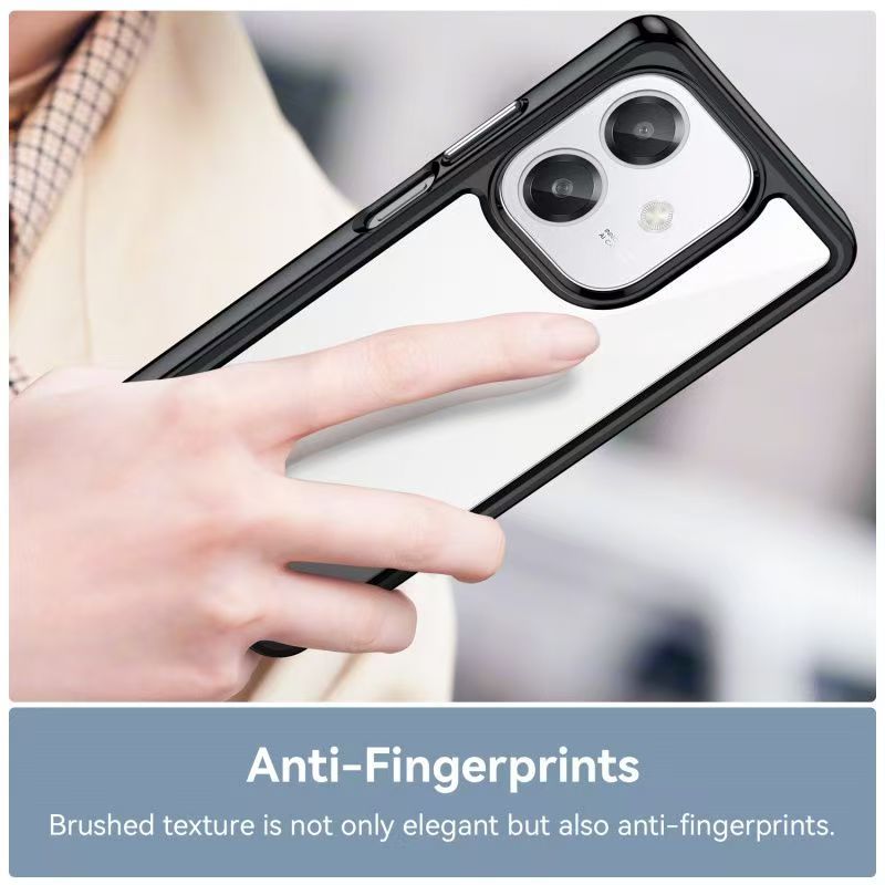 Cover for OPPO A3/A3X/A40 Transparent Anti Drop Soft Phone Case