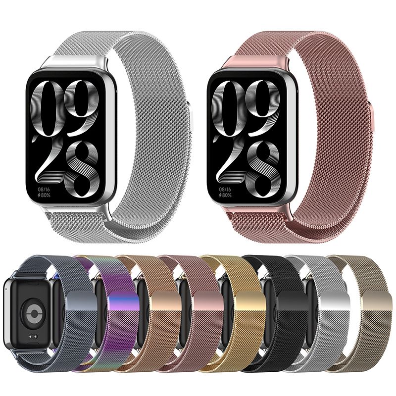 Replacement Metal Bracelet Watch Band Strap for Xiaomi Mi Band 8 Pro / Redmi Watch4 Wristband Bracelet suitable for women and men