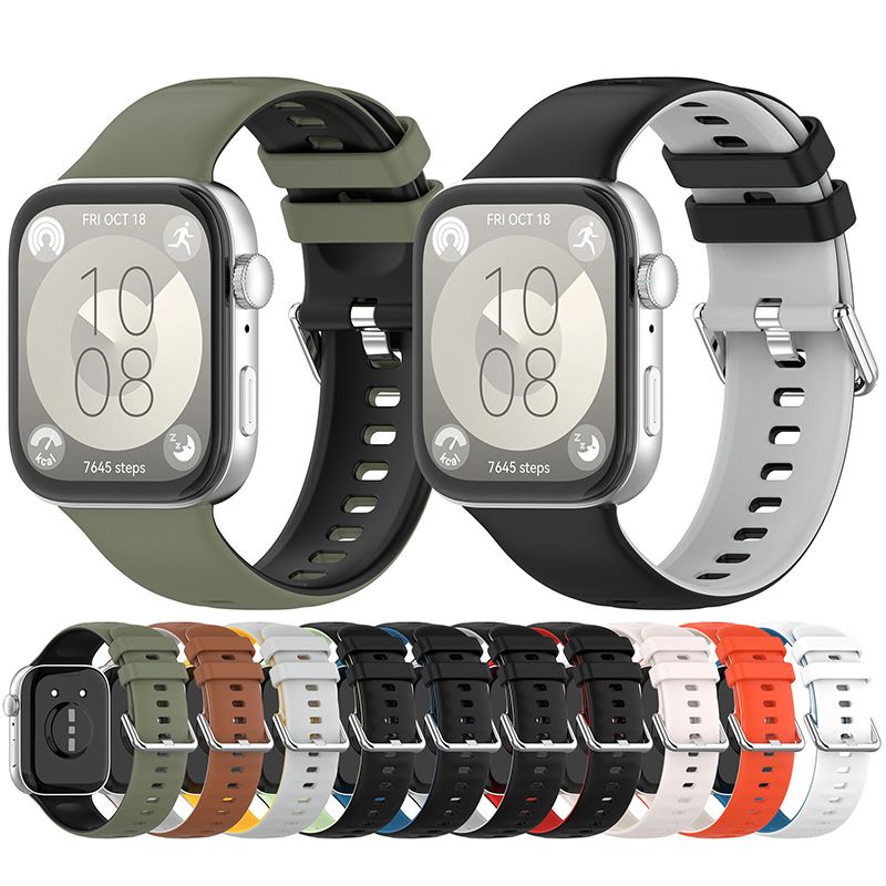 Replacement Silicone Watch Band Strap for Huawei Watch Fit3