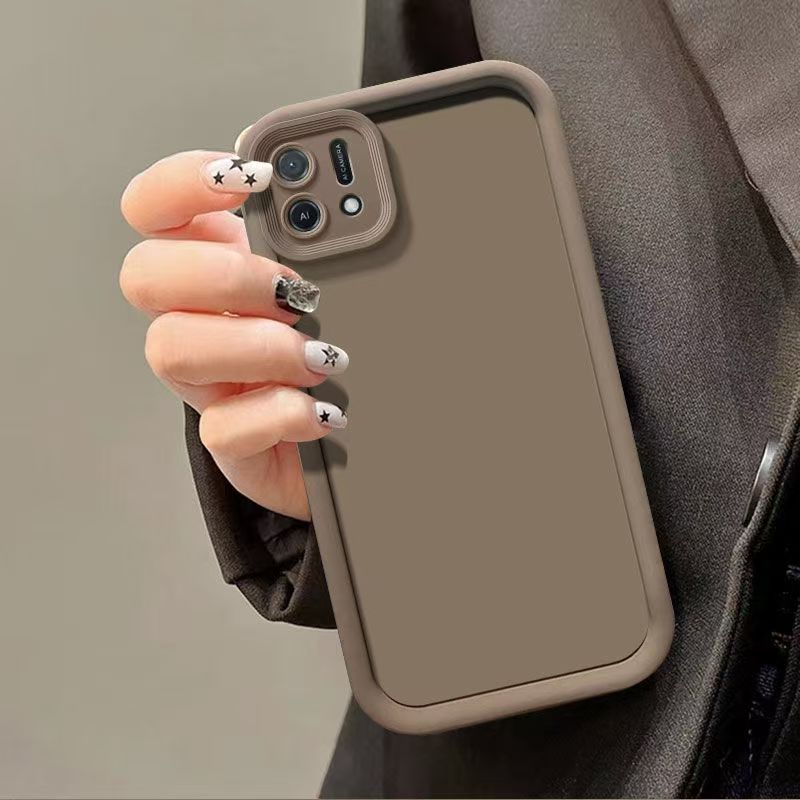 Silicone Phone Case For OPPO A16K / A16e Fall Prevention Protective Case