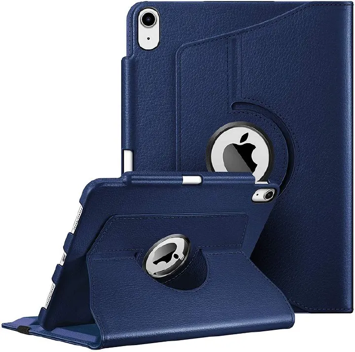 Rotating Protective Case for Apple iPad 10.9 inch 2022 (The Tenth Generation) - [Built-In Pen Holder] 360 Degree Rotating Protective Bracket Cover
