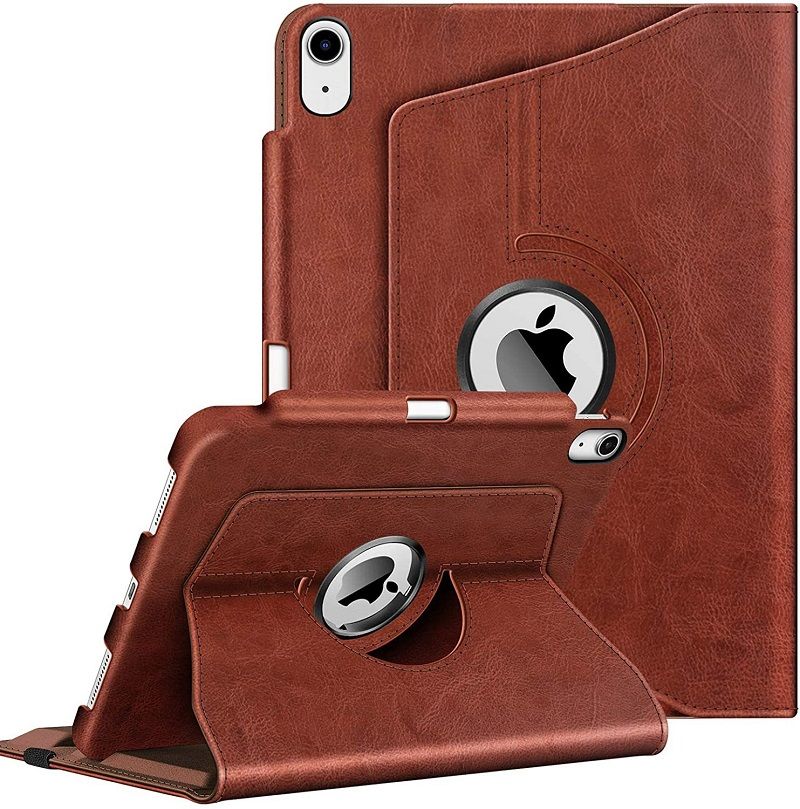Rotating Protective Case for Apple iPad 10.9 inch 2022 (The Tenth Generation) - [Built-In Pen Holder] 360 Degree Rotating Protective Bracket Cover