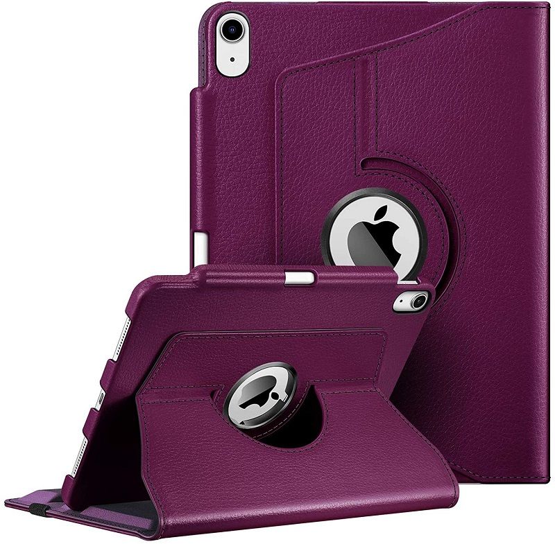 Rotating Protective Case for Apple iPad 10.9 inch 2022 (The Tenth Generation) - [Built-In Pen Holder] 360 Degree Rotating Protective Bracket Cover