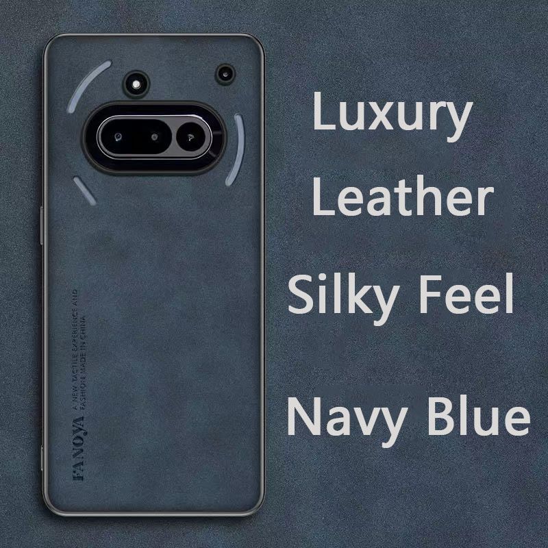 Luxury Business Retro Leather Phone Case for Nothing Phone (3a) Shockproof Fall prevention Protective Case