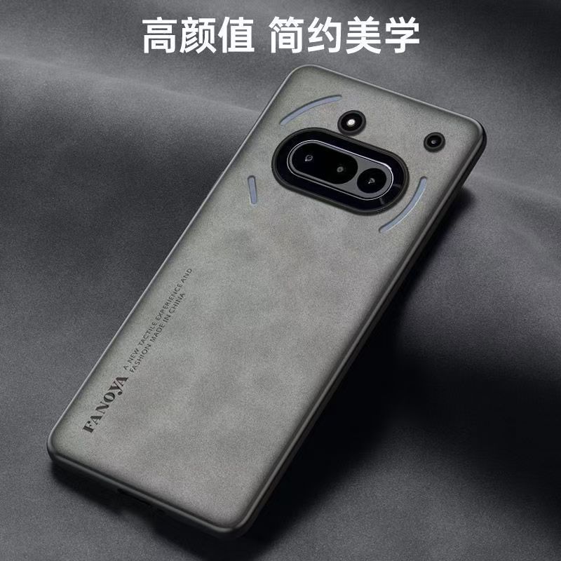 Luxury Business Retro Leather Phone Case for Nothing Phone (3a) Shockproof Fall prevention Protective Case