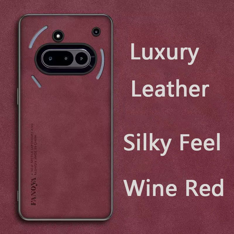 Luxury Business Retro Leather Phone Case for Nothing Phone (3a) Shockproof Fall prevention Protective Case
