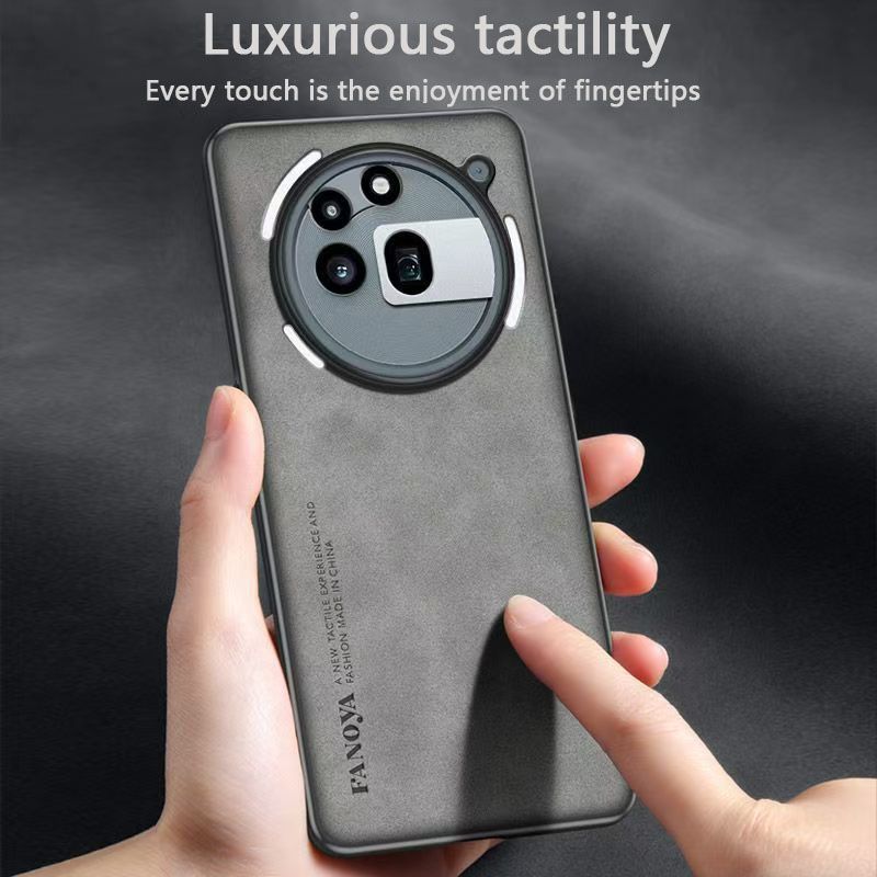 Luxury Business Retro Leather Phone Case for Nothing Phone (3a) Pro Shockproof Fall prevention Protective Case