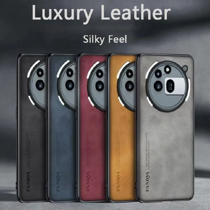 Luxury Business Retro Leather Phone Case for Nothing Phone (3a) Pro Shockproof Fall prevention Protective Case