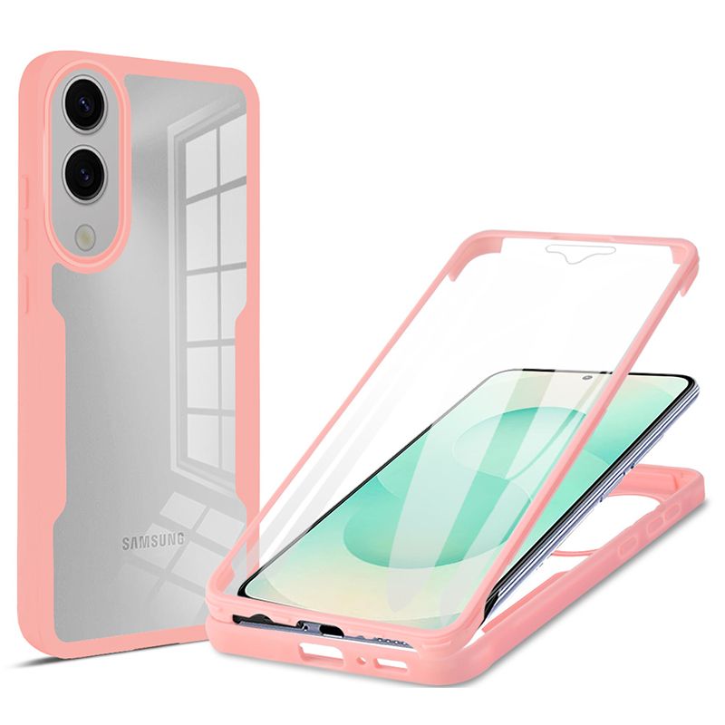 360 Full Protection Case for Samsung Galaxy S25 Edge Cover Built-in Screen Protector