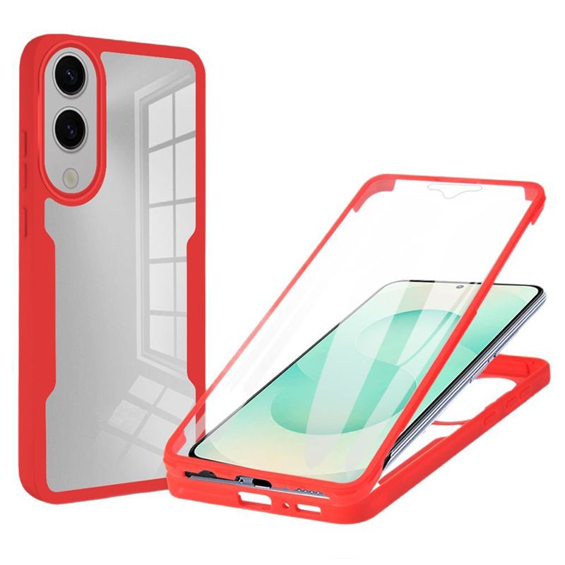 360 Full Protection Case for Samsung Galaxy S25 Edge Cover Built-in Screen Protector