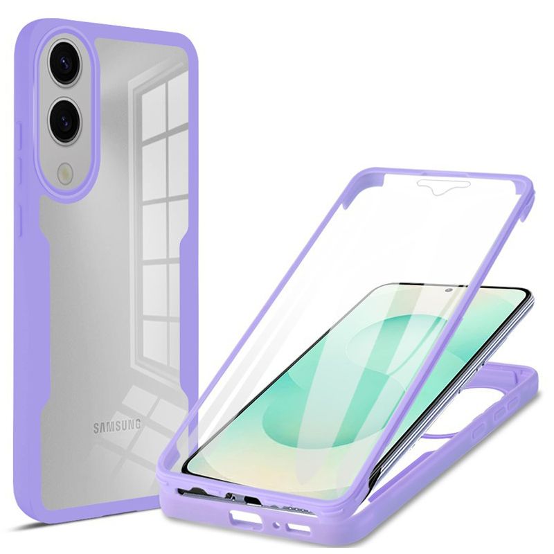 360 Full Protection Case for Samsung Galaxy S25 Edge Cover Built-in Screen Protector