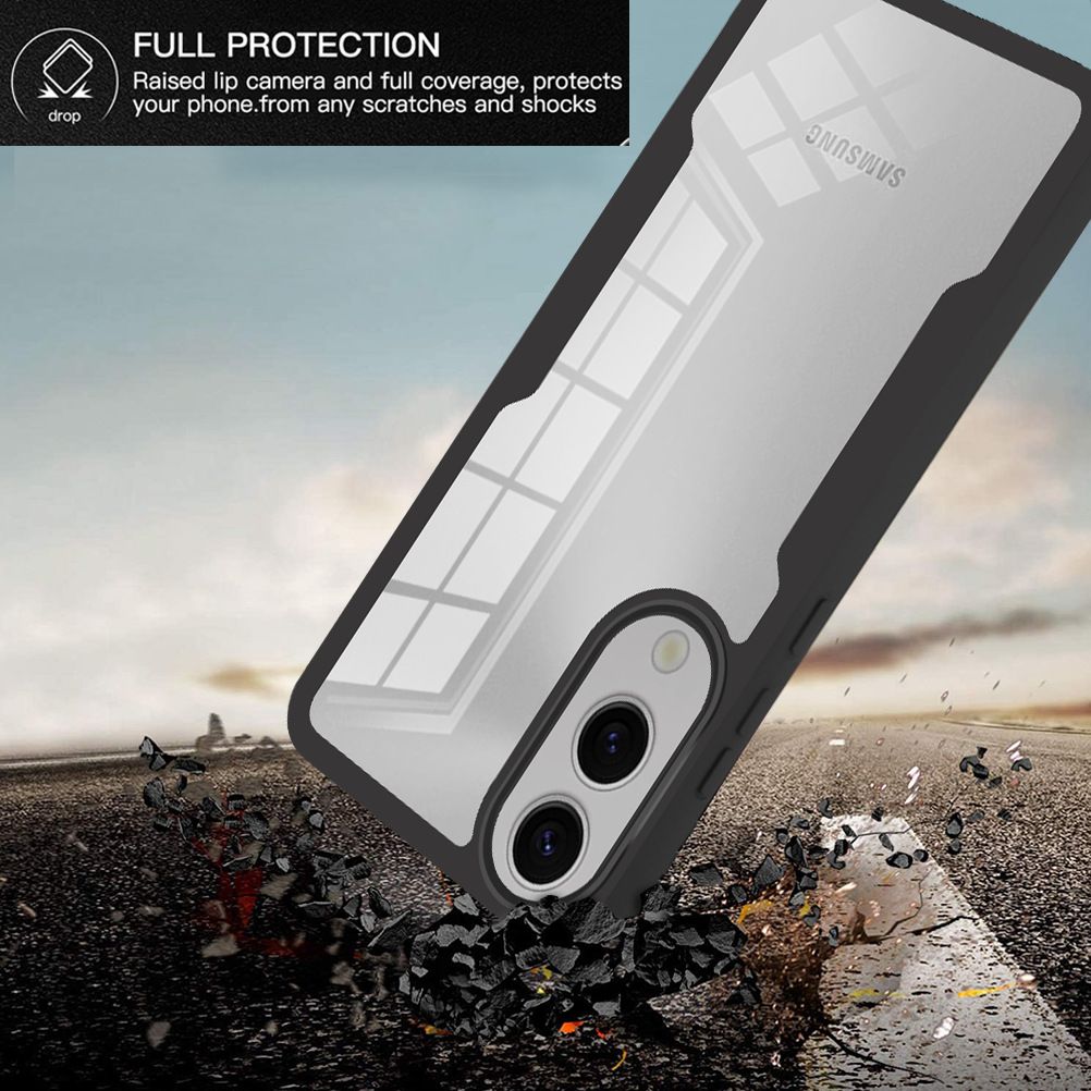 360 Full Protection Case for Samsung Galaxy S25 Edge Cover Built-in Screen Protector