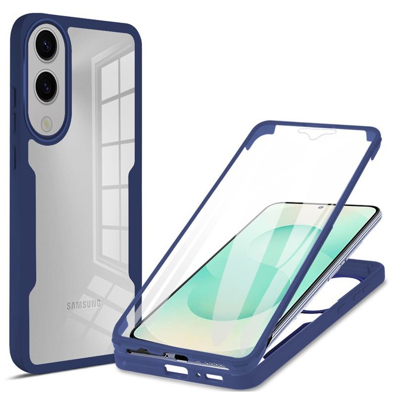 360 Full Protection Case for Samsung Galaxy S25 Edge Cover Built-in Screen Protector