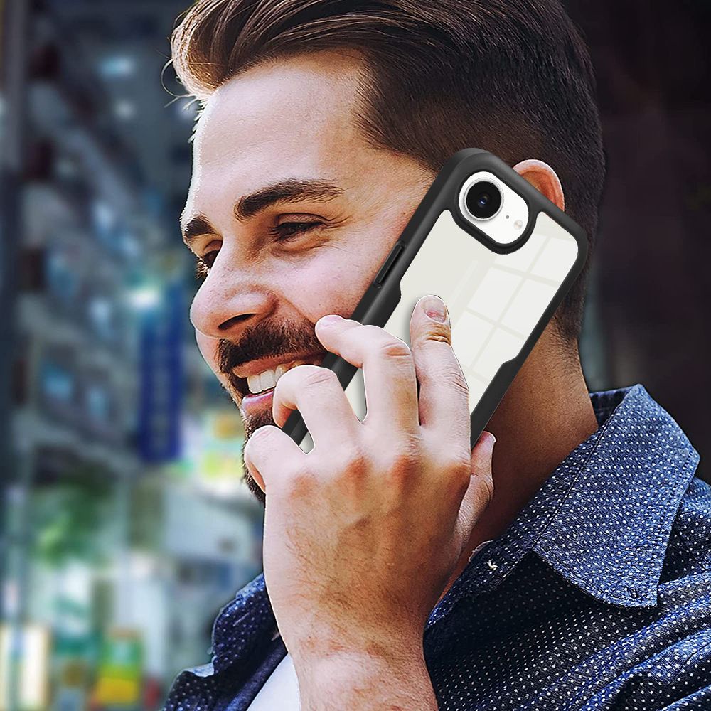 360 Full Protection Case for iPhone 16e Cover Built-in Screen Protector