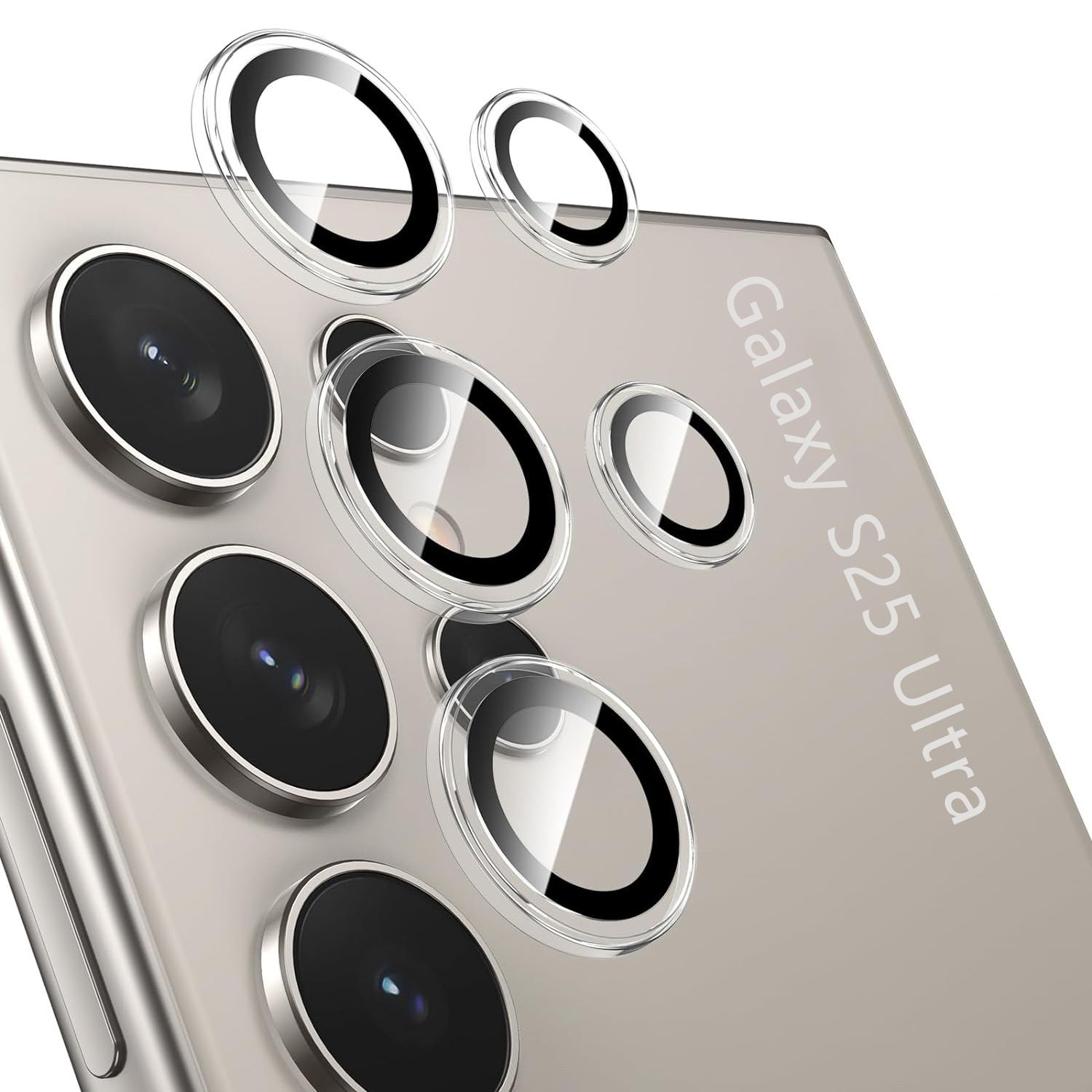 1 Piece for Samsung S25 Ultra Eagle Eye Lens Film, Corning Glass AR Anti Reflective Phone Protective Film