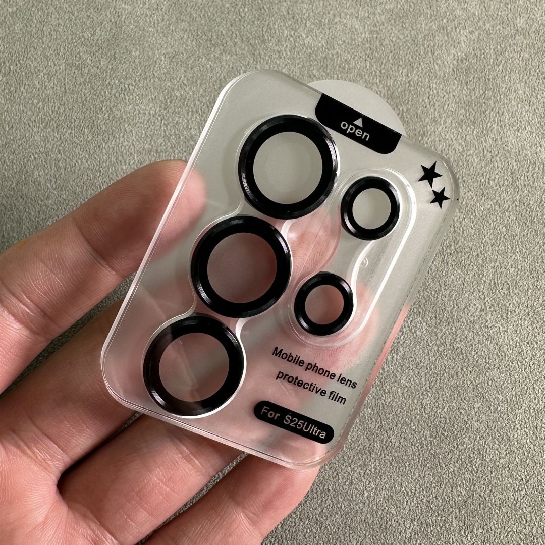 1 Piece for Samsung S25 Ultra Eagle Eye Lens Film, Corning Glass AR Anti Reflective Phone Protective Film