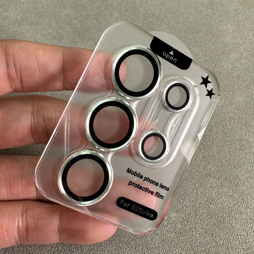 1 Piece for Samsung S25 Ultra Eagle Eye Lens Film, Corning Glass AR Anti Reflective Phone Protective Film