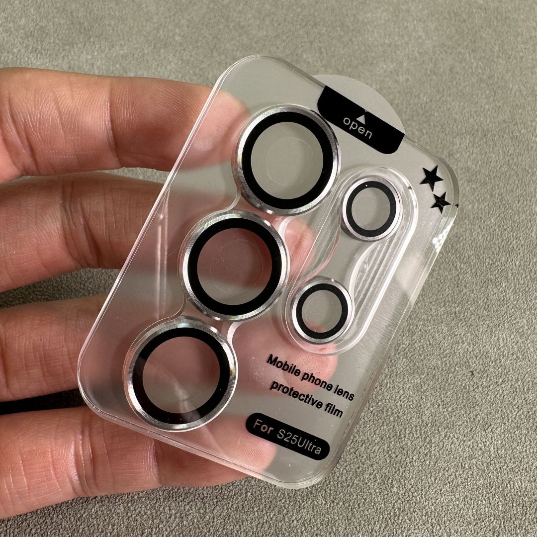 1 Piece for Samsung S25 Ultra Eagle Eye Lens Film, Corning Glass AR Anti Reflective Phone Protective Film