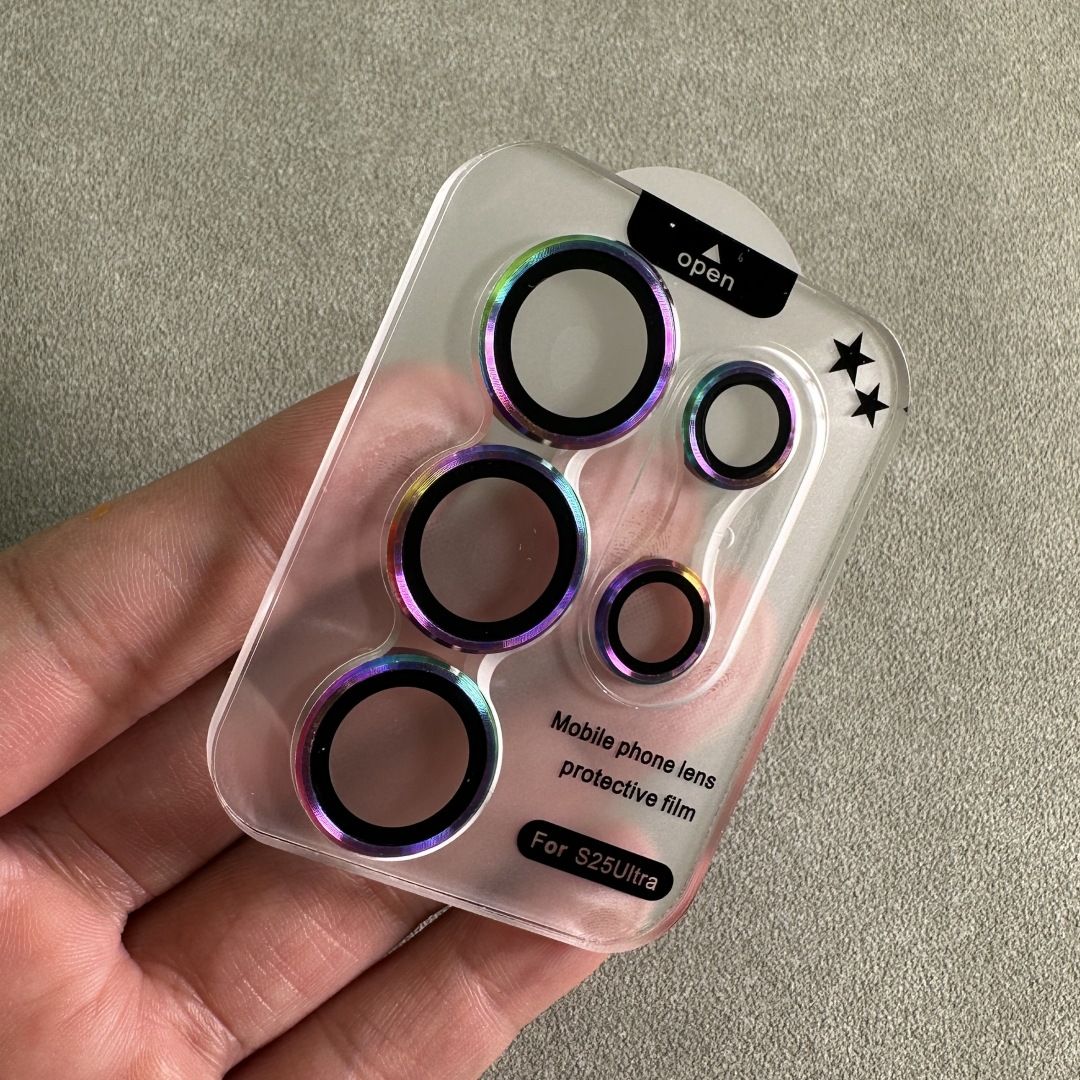 1 Piece for Samsung S25 Ultra Eagle Eye Lens Film, Corning Glass AR Anti Reflective Phone Protective Film