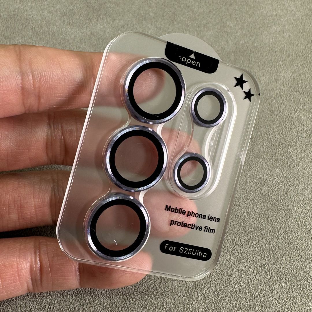 1 Piece for Samsung S25 Ultra Eagle Eye Lens Film, Corning Glass AR Anti Reflective Phone Protective Film