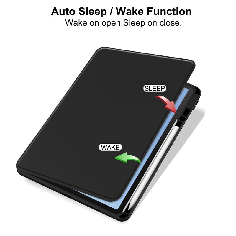Rotating Protective Cover for Huawei MatePad Air 11.5" With Pen Holder, 360 Degree Rotating Protective Bracket Cover Transparent Back, Automatic Wake-Up/Sleep