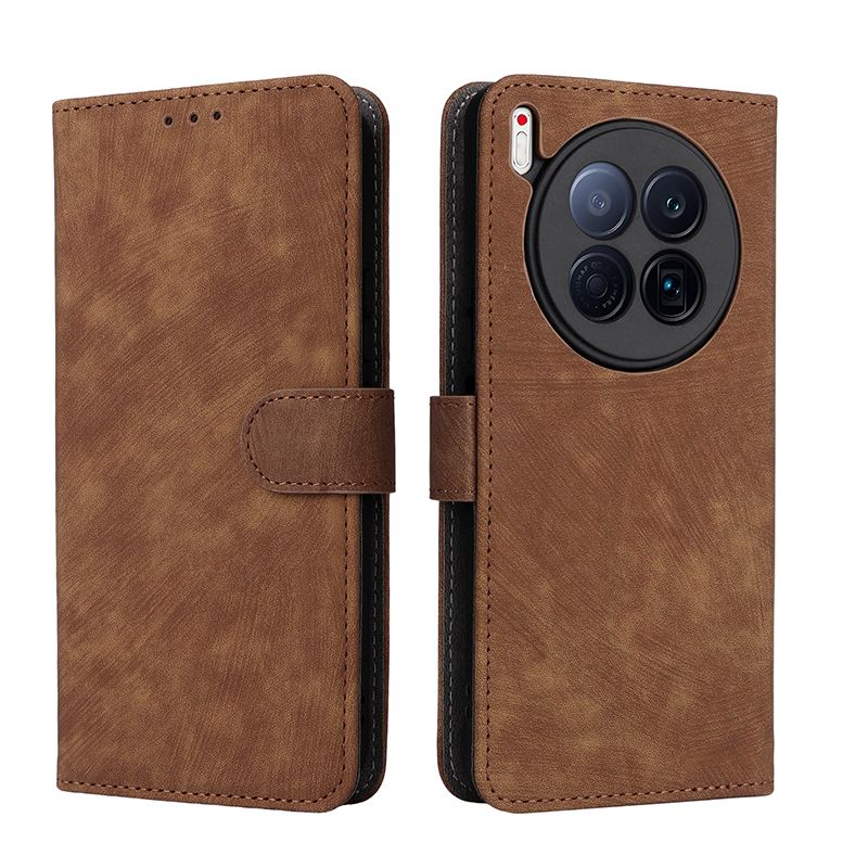 Flip Cover for Tecno Camon 40 Premier PU Leather Phone Case Full-Body Protection Shockproof [RFID Blocking] Wallet Cover
