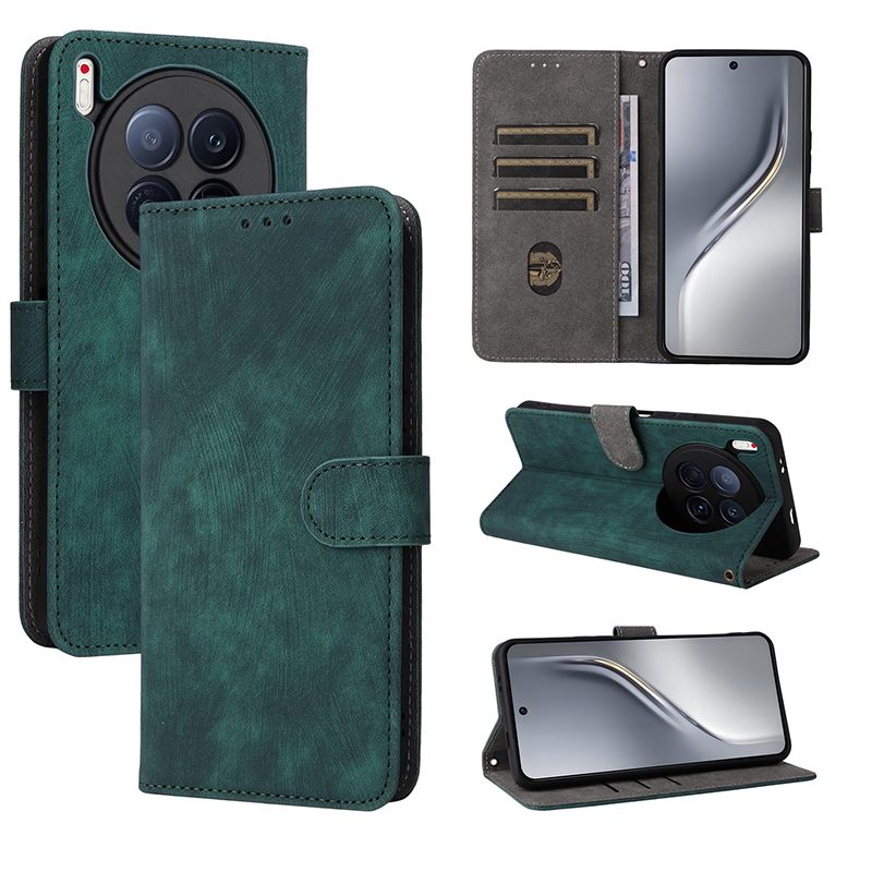 Flip Cover for Tecno Camon 40 Premier PU Leather Phone Case Full-Body Protection Shockproof [RFID Blocking] Wallet Cover
