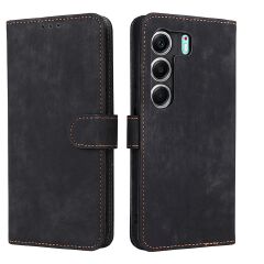 Flip Cover for Tecno Camon 40 Pro 4G / 5G PU Leather Phone Case Full-Body Protection Shockproof [RFID Blocking] Wallet Cover