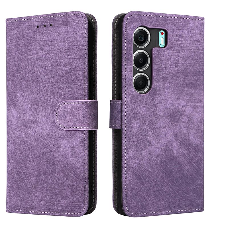 Flip Cover for Tecno Camon 40 Pro 4G / 5G PU Leather Phone Case Full-Body Protection Shockproof [RFID Blocking] Wallet Cover