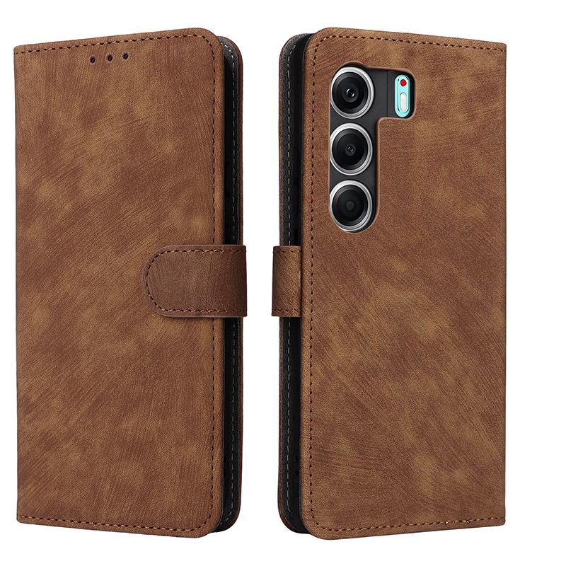 Flip Cover for Tecno Camon 40 Pro 4G / 5G PU Leather Phone Case Full-Body Protection Shockproof [RFID Blocking] Wallet Cover