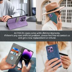 Flip Cover for Tecno Camon 40 Pro 4G / 5G PU Leather Phone Case Full-Body Protection Shockproof [RFID Blocking] Wallet Cover