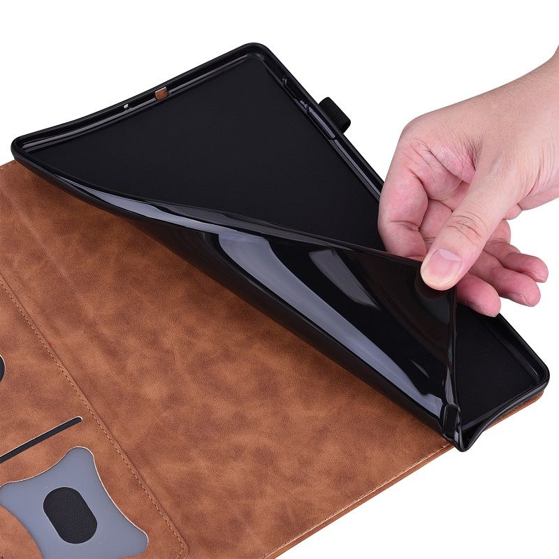 Phone Case for Tecno Megapad 11 11.0" inch Magnetic PU Leather Split Protective Case, Foldable Card Bag, Multi Angle Label Tablet Protective Cover