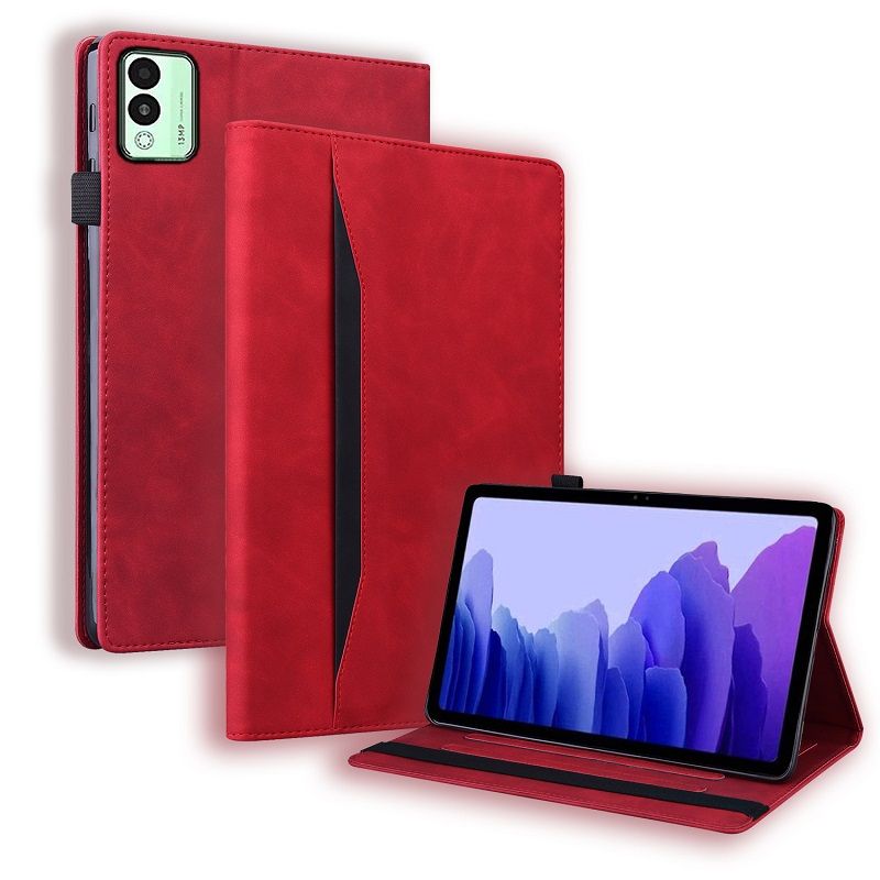 Phone Case for Tecno Megapad 11 11.0" inch Magnetic PU Leather Split Protective Case, Foldable Card Bag, Multi Angle Label Tablet Protective Cover