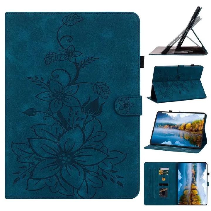 Cover for Infinix Xpad 11.0" Tablet Protective Case PU Leather With Pen Holder, Magnetic Protective Case With Split Bracket