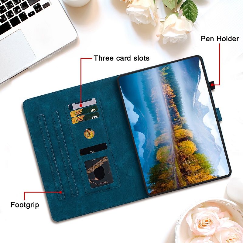 Cover for Infinix Xpad 11.0" Tablet Protective Case PU Leather With Pen Holder, Magnetic Protective Case With Split Bracket