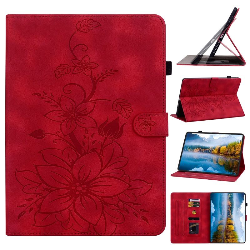Cover for Infinix Xpad 11.0" Tablet Protective Case PU Leather With Pen Holder, Magnetic Protective Case With Split Bracket