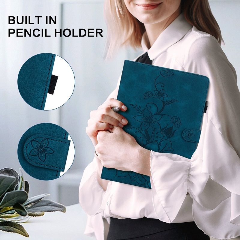 Cover for Infinix Xpad 11.0" Tablet Protective Case PU Leather With Pen Holder, Magnetic Protective Case With Split Bracket