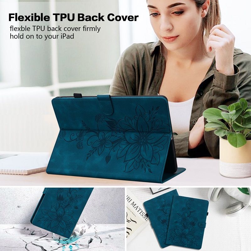 Cover for Infinix Xpad 11.0" Tablet Protective Case PU Leather With Pen Holder, Magnetic Protective Case With Split Bracket