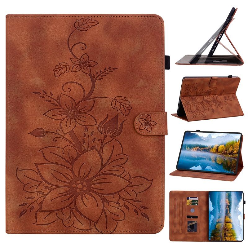 Cover for Infinix Xpad 11.0" Tablet Protective Case PU Leather With Pen Holder, Magnetic Protective Case With Split Bracket