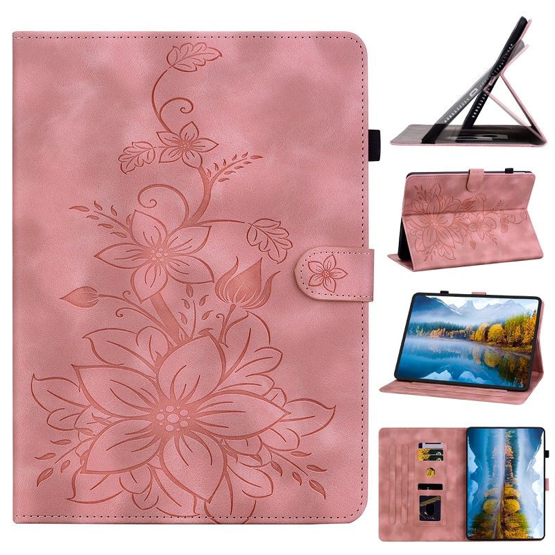 Cover for Infinix Xpad 11.0" Tablet Protective Case PU Leather With Pen Holder, Magnetic Protective Case With Split Bracket